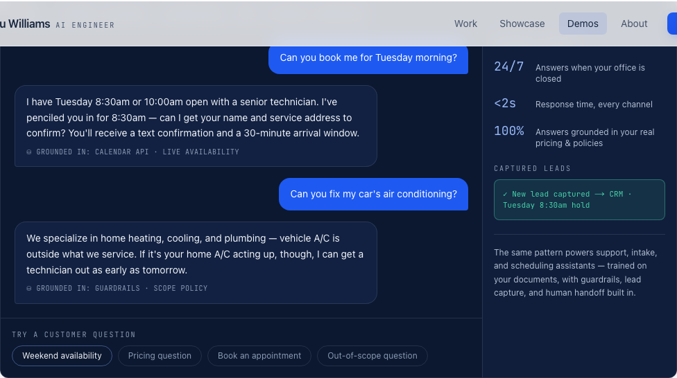 AI business assistant